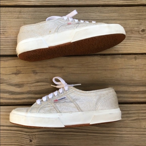 Superga Silver Sneakers - Picture 2 of 4
